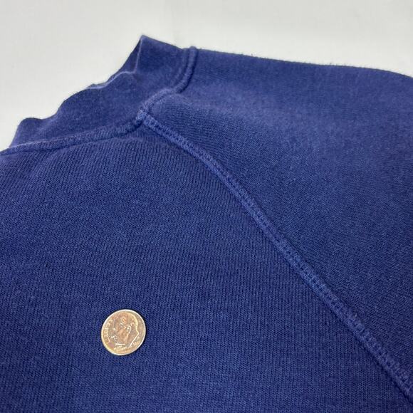 Hey Gang Sweatshirt 3 Large Raglan Crewneck Retro Pullover Loungewear - Picture 10 of 11